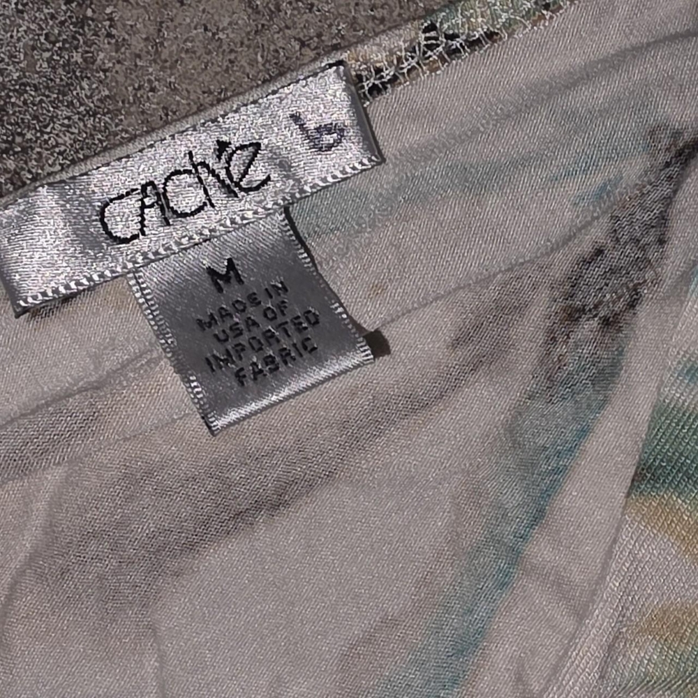 VINTAGE CACHE TOP Sleeveless Top Y2K Size Medium - Picture 3 of 5